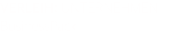 VERLEIH: UNTERNEHMEN BusinessPack